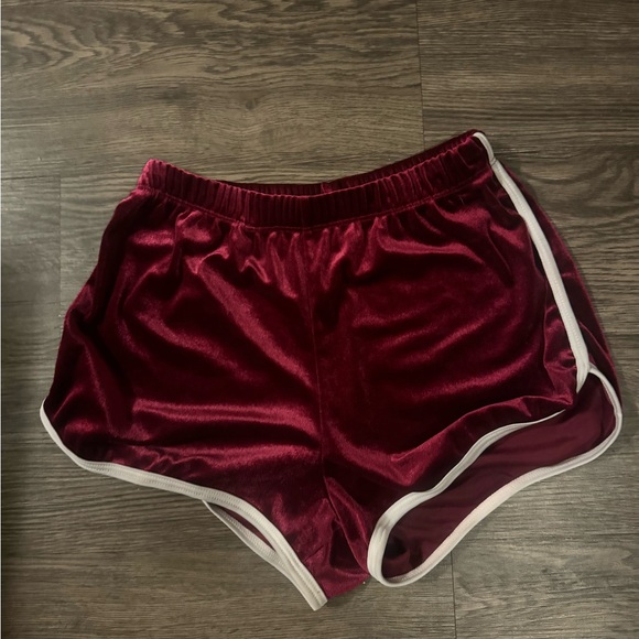 Vintage velour short shorts in x small - Picture 6 of 6